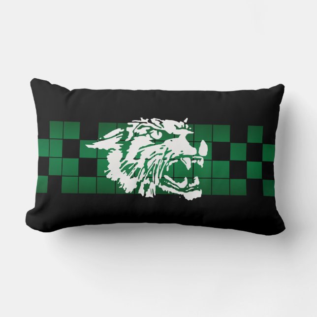 Cojín Lumbar Wildcats de la Unión Wayland #5 (Anverso)