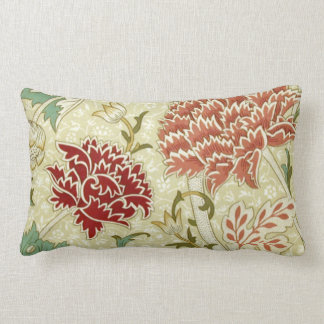 Cojín Lumbar William Morris Fine Red Floral Wallpaper