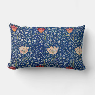 Cojín Lumbar William Morris Medway Blue Floral
