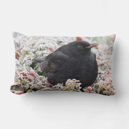 Cojín Lumbar Winter Blackbird