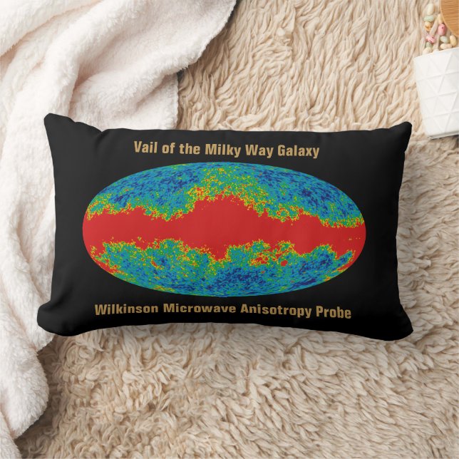 Cojín Lumbar WMAP, Valle de la Vía Láctea sobre el Universo (Manta)