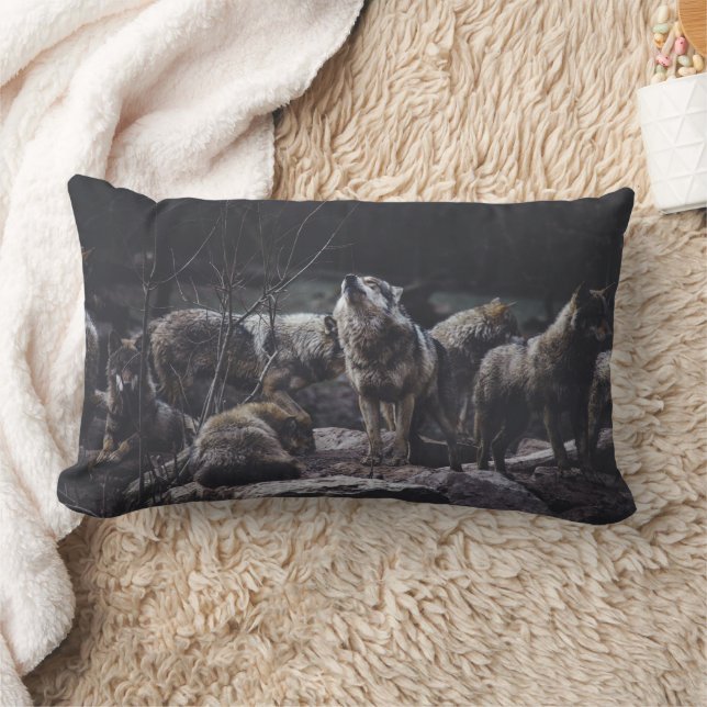 Cojín Lumbar Wolf Pack Lumbar Pillow (Manta)