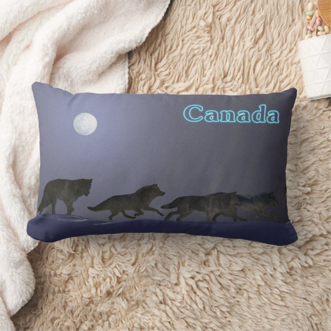Cojín Lumbar Wolfpack - Canadá (Manta)