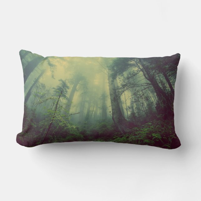 Cojín Lumbar Woodland desde abajo (Anverso)