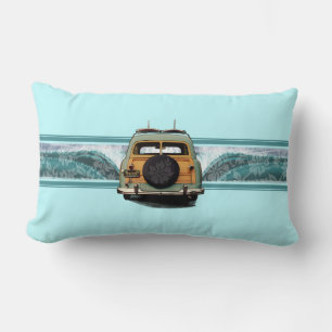Cojín Lumbar Woody Wave Surfer Hawaiana Pillows Lumbar