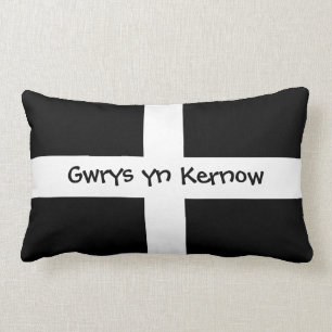 Cojín Lumbar Yn Kernow de Gwrys - hecho en Cornualles
