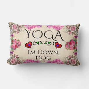 Cojín Lumbar Yoga estoy abajo, Perro Lumbar Pillow