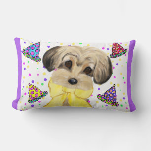 COJÍN LUMBAR YORKIE POO
