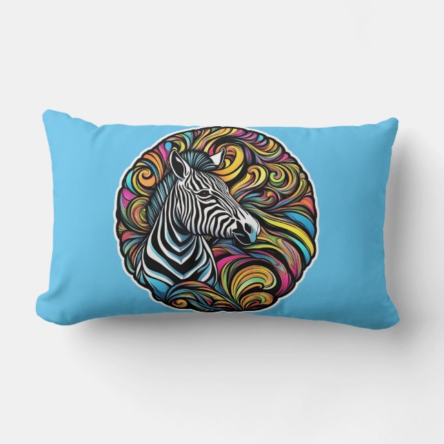 Cojín Lumbar Zebra 1 (Anverso)