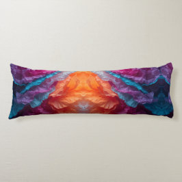 Cojín Luminous Abstract Tissue Paper Layers