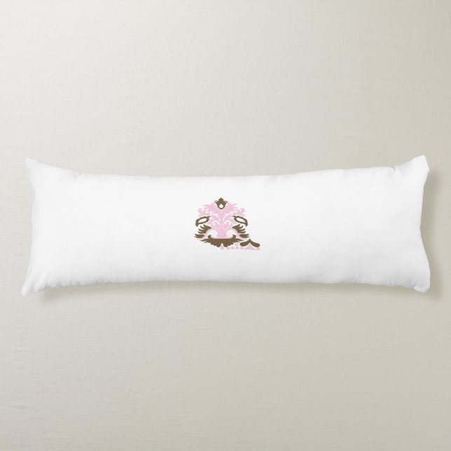 Cojín Magenta-rojo, Naranja amarillento decorativo (Anverso)