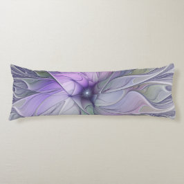 Cojín Magnífica Belleza Moderna Resumen Flor de Arte Fra