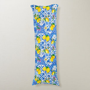 Cojín Magólica mediterránea de verano siciliana amalfita