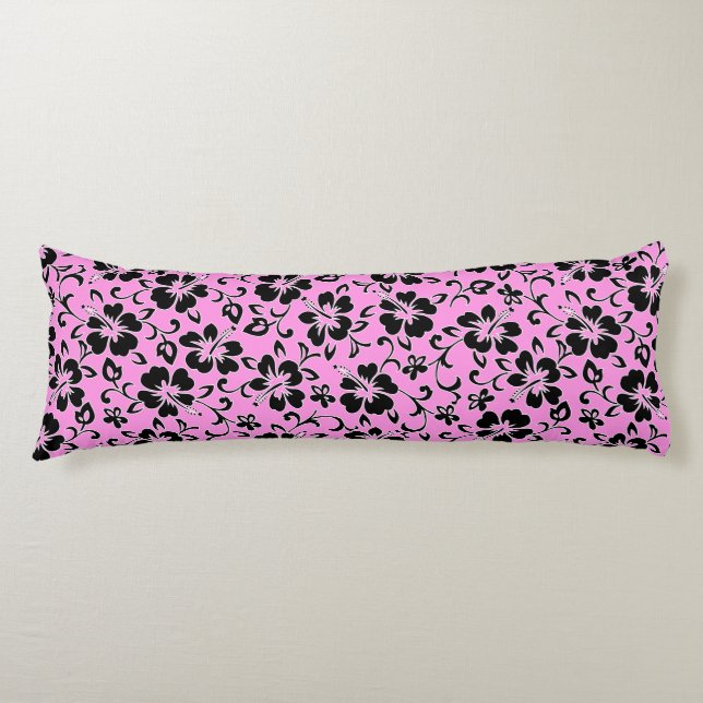 Cojín Malia Hibiscus Hawaiian Pareau Print (Anverso)