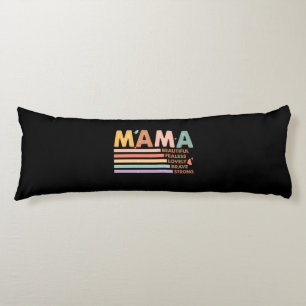 Cojín Mamá Hermosa, valiente y valiente