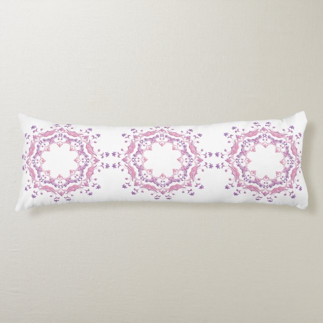 Cojín Mandala. floral étnico (Anverso)