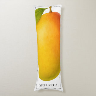 Cojín Mango Grande, Fruta Dulce y Palabras