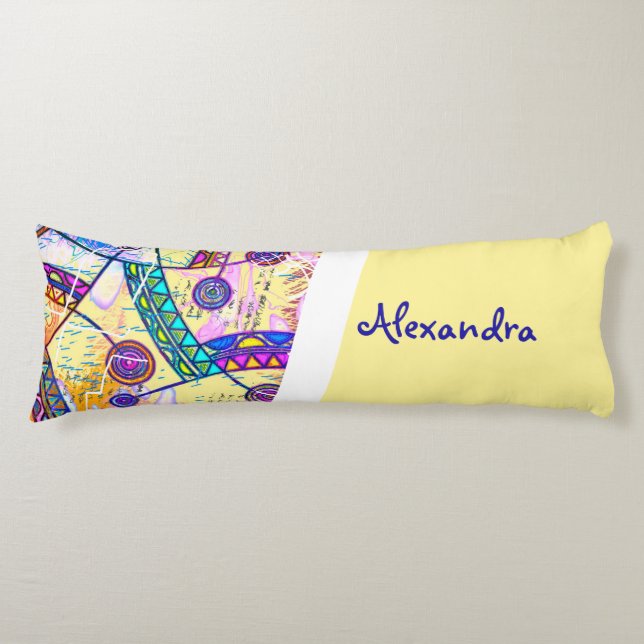 Cojín Mano dibujada por EDDArt - Dream Scale 1 (Anverso)