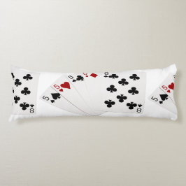 Cojín Manos de póquer - Cuatro de una especie - Cinco y