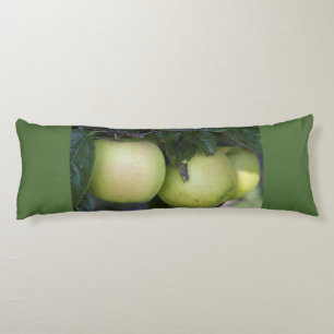Cojín manzanas verdes