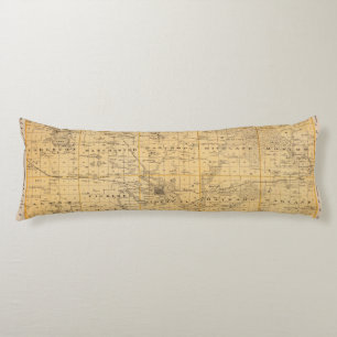 Cojín Mapa del condado de Freeborn, Minnesota