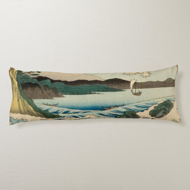 Cojín Mar de Satta Hiroshige (Reverso)