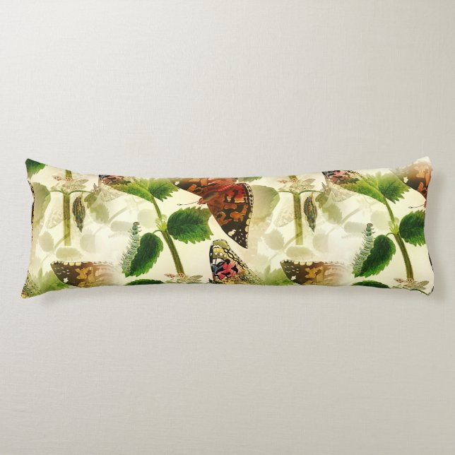 Cojín Mariposas de jardín (Anverso)