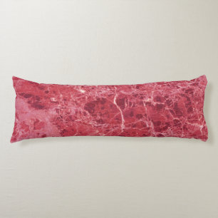 Cojín Mármol rojo de coral colorido