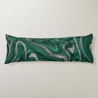 Mármol verde verde esmeralda de plata negra #1