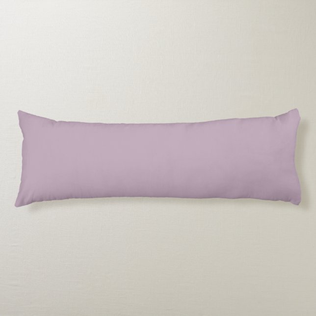 Cojín Mauve plano sólido (Anverso)