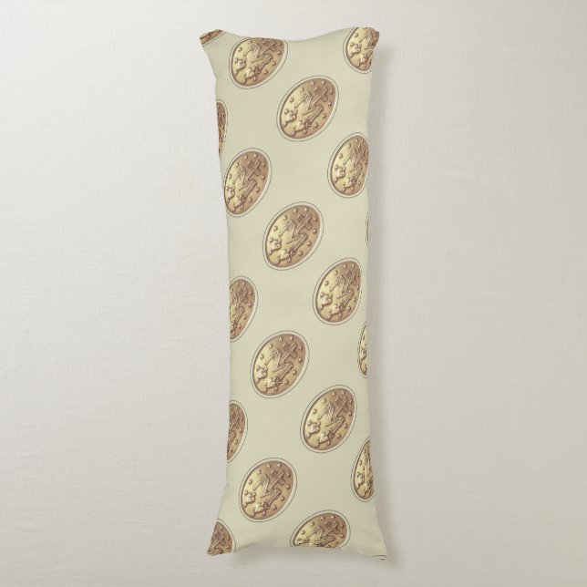 Cojín medalla milagrosa (Frente vertical)