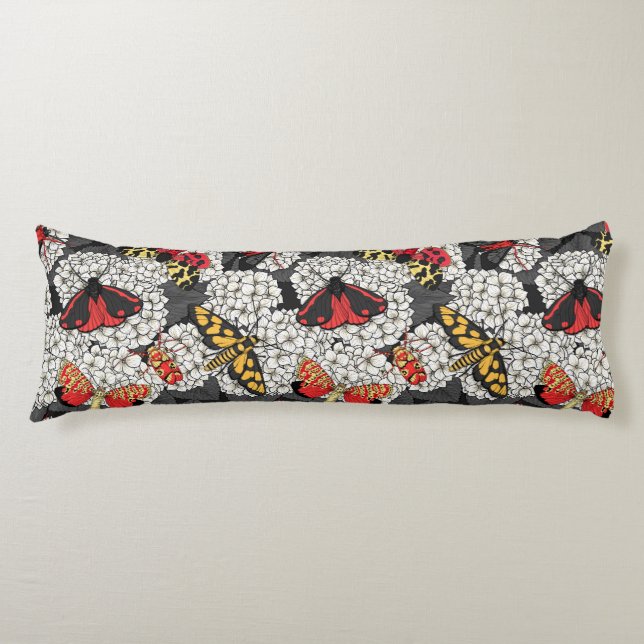 Cojín Metas en hidrangea blanca (Anverso)