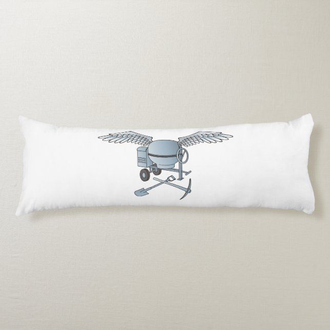 Cojín Mezcla de hormigón azul-gris (Anverso)