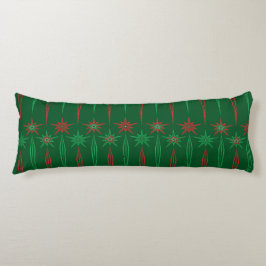 Cojín Mid Mod Icicles Pillow Verde Cuerpo