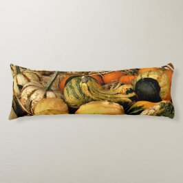 Cojín Mini Calabazas Y Fotografía De Caída De Gourds