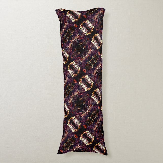 Cojín Mirrorización de triángulos que generan formas ext (Frente vertical)