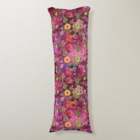 Moda flores moradas rosadas monograma estampado fl