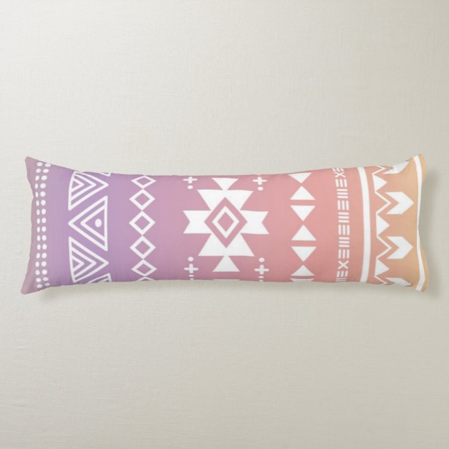 Cojín Modelo azteca tribal del ombre (Anverso)