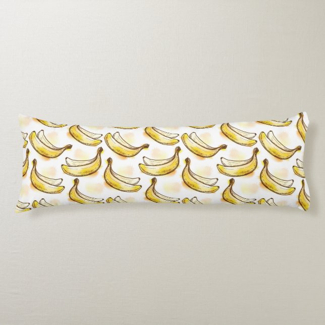 Cojín Modelo con el plátano (Anverso)