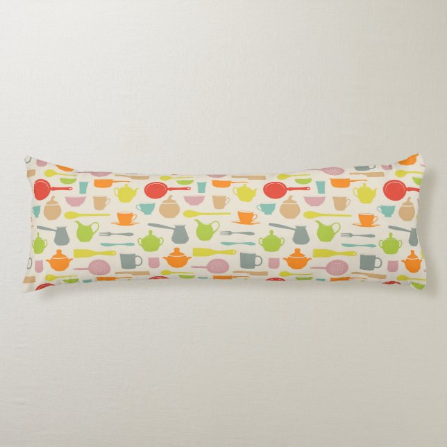 Cojín Modelo de los platos (Anverso)