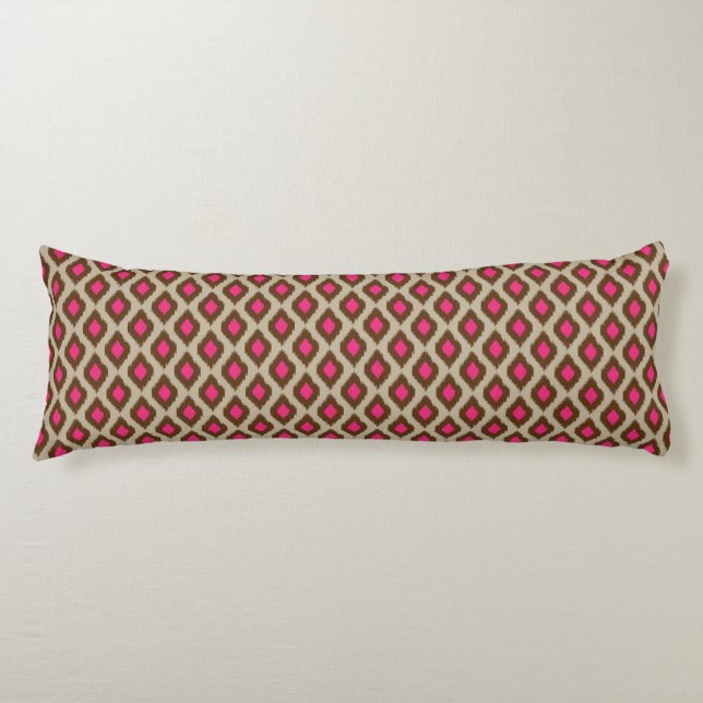 Cojín Modelo moderno del ikat (Anverso)