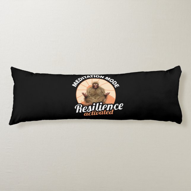 Cojín Modo de meditación: Resiliencia Activada Pie Grand (Anverso)