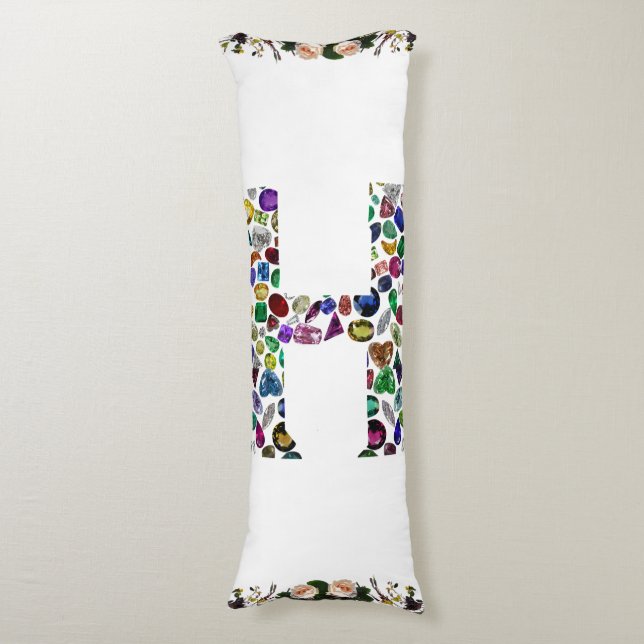 Cojín Monograma H (Frente vertical)