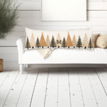 Monograma neutral de bosque de invierno