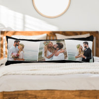 Montaje de fotos de boda en zigzag personalizado