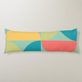 Cojín Mostaza y oliva agridulce de mediados del siglo XX