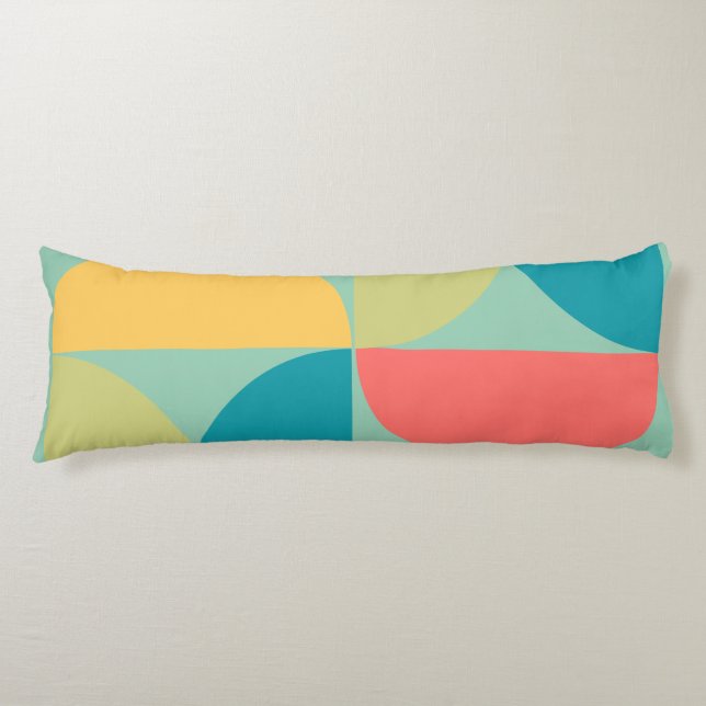 Cojín Mostaza y oliva agridulce de mediados del siglo XX (Anverso)