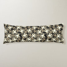 Motif De Repetición De Negro Y Sepia | Patrón Octo