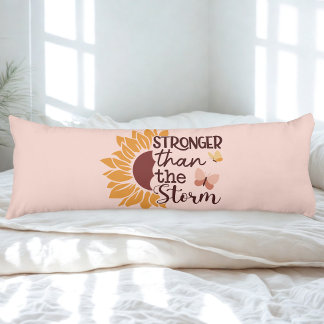 Cojín Motivational Sunflower Body Pillow
