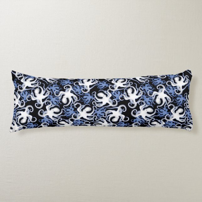 Cojín Motivo de repetición | Patrón Octopus (Anverso)